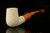 srv - Autograph Series Basket Weave Block Meerschaum Pipe with case M2244