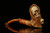 srv - Grim Reaper Block Meerschaum Pipe with fitted case M2246