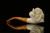 srv - Autograph Series Buffalo Block Meerschaum Pipe with case M2254