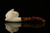 srv - Autograph Series Buffalo Block Meerschaum Pipe with case M2254