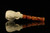 srv - Elephant Block Meerschaum Pipe with fitted case M2260