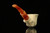 srv - Elephant Block Meerschaum Pipe with fitted case M2260
