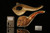 srv - Pirate Skull Block Meerschaum Pipe with fitted case M2264