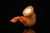 srv - Sailor Skull Block Meerschaum Pipe with fitted case M2268