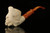 srv - Dolphin Mariner Meerschaum Pipe by I. Baglan with fitted case M2286