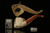 srv - Dolphin Mariner Meerschaum Pipe by I. Baglan with fitted case M2286