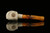 srv - Pirate Block Meerschaum Pipe with fitted case M2301