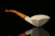 srv - Lattice Flat Octagon Block Meerschaum Pipe with fitted case M2315