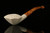 srv - Lattice Flat Octagon Block Meerschaum Pipe with fitted case M2315