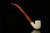 srv - Lattice Bent Billiard Churchwarden Block Meerschaum Pipe with fitted case M2325
