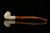 srv - Cauliflower Churchwarden Dual Stem Meerschaum Pipe with case M2328