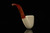 Designers Lattice Dublin Block Meerschaum Pipe with fitted case M2348