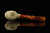 srv - French Soldier Block Meerschaum Pipe with fitted case M2352