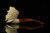srv - French Soldier Block Meerschaum Pipe with fitted case M2352
