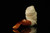 srv - French Soldier Block Meerschaum Pipe with fitted case M2352