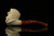 srv - French Soldier Block Meerschaum Pipe with fitted case M2352