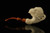 srv - Eagle's Claw Block Meerschaum Pipe with fitted case M2395