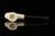 srv - Freehand Block Meerschaum Pipe with fitted case M2426