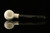 srv - Rhodesian Block Meerschaum Pipe with fitted case M2433
