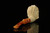 srv - Big Chief Block Meerschaum Pipe with fitted case M2467