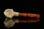 srv - Viking Block Meerschaum Pipe with fitted case M2471