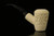 srv Premium - Carved Cherrywood -Block Meerschaum Pipe with custom case M2594