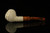 srv - Freemasonry Block Meerschaum Pipe with fitted case M2618