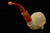 srv - Floral Skull Block Meerschaum Pipe with custom case 15251
