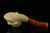 srv - Floral Skull Block Meerschaum Pipe with custom case 15251