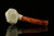 srv - Pirate Block Meerschaum Pipe with fitted case M2668