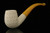 srv - Lattice Bent Billiard Block Meerschaum Pipe with fitted case M2695