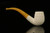 srv - Lattice Bent Billiard Block Meerschaum Pipe with fitted case M2695