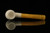 srv - Lattice Bent Billiard Block Meerschaum Pipe with fitted case M2695