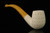 srv - Lattice Bent Billiard Block Meerschaum Pipe with fitted case M2695