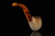 srv - Designers Lattice Block Meerschaum Pipe with fitted case M2698