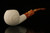 srv - Designer's Lattice Apple Block Meerschaum Pipe with fitted case M2701