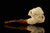 srv - Skull in Claw Block Meerschaum Pipe with fitted case M2739
