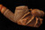 Spider Hand Carved by I. BAGLAN Block Meerschaum Pipe in a fitted case 5606 New