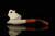 srv - Elephant Block Meerschaum Pipe with fitted case M2778