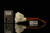 Skull and Snake Block Meerschaum Pipe with pouch M2896