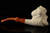 srv - Autograph Series Cheering Viking Block Meerschaum Pipe with fitted case 15293