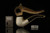 srv - Lattice Bent Billiard Block Meerschaum Pipe with fitted case M2947