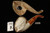 srv - Frankenstein Block Meerschaum Pipe by I. Baglan with custom case 15299