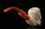 srv - Frankenstein Block Meerschaum Pipe by I. Baglan with custom case 15299