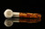srv - Rusticated Bulldog Block Meerschaum Pipe with fitted case M2980