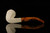 srv - Rusticated Bulldog Block Meerschaum Pipe with fitted case M2980