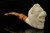srv - Lion Block Meerschaum Pipe with fitted case M2987