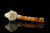 srv - Lion Block Meerschaum Pipe with fitted case M2987