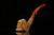 srv - Skull with Wings Block Meerschaum Pipe with fitted case M2267