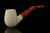 srv - Lattice Bent Billiard Block Meerschaum Pipe with fitted case M3000